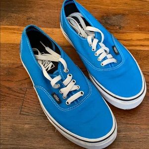 Blue Vans Authentic